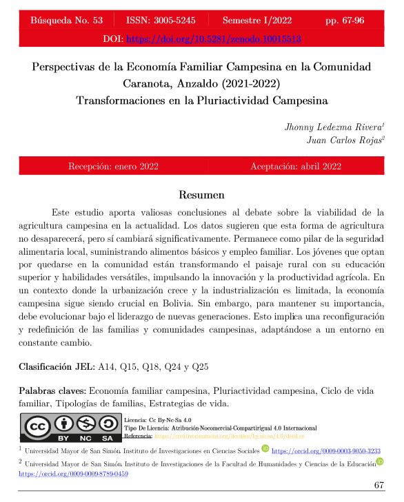 Portada del artículo